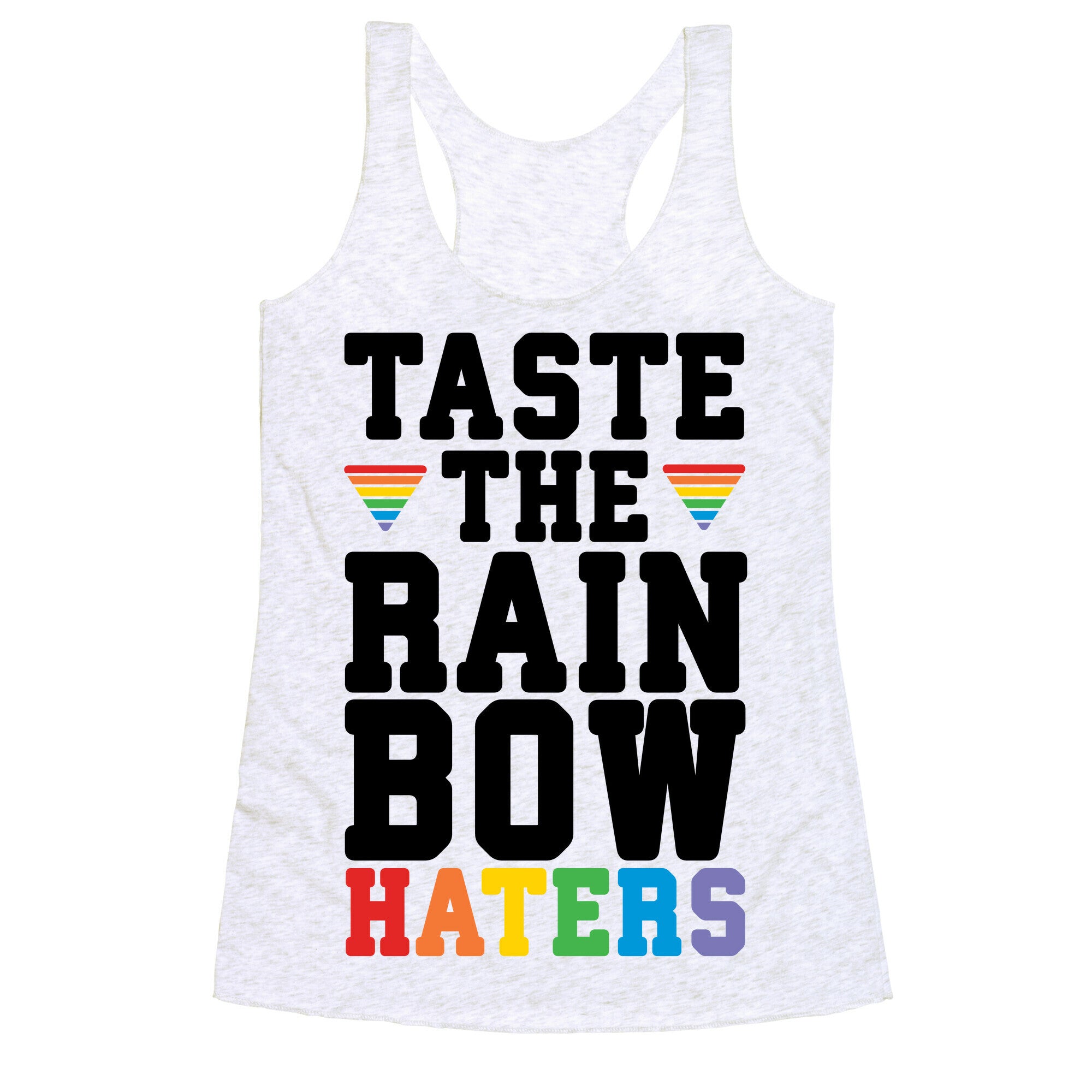 Taste The Rainbow Racerback Tank